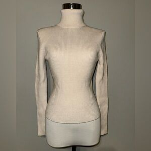 Zara knit turtleneck long sleeve top
